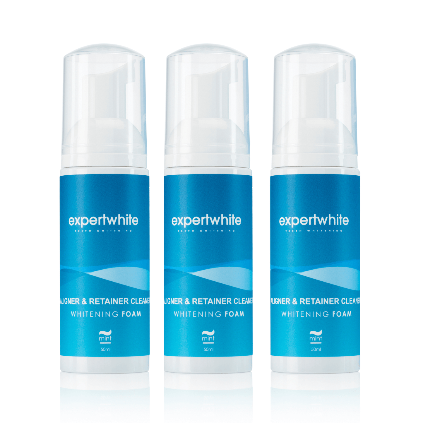 Expertwhite Aligner Retainer Cleaner Clean+ Whiten Max+ Foam