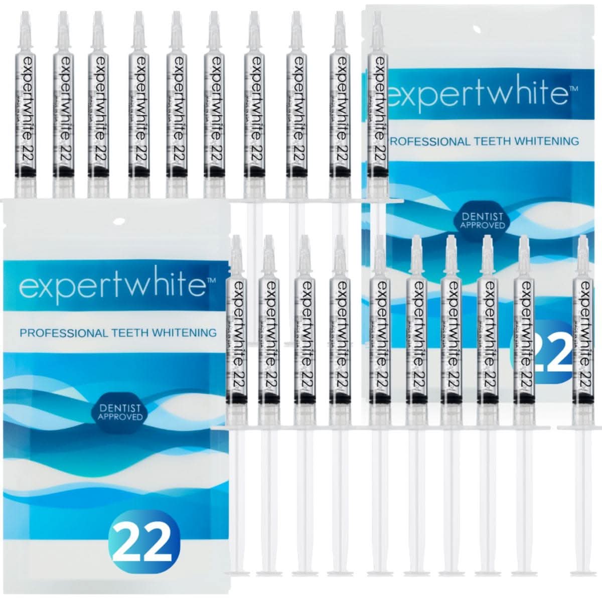 Expertwhite 22% CP Teeth Whitening Gel — Carbamide Peroxide Gel for Al
