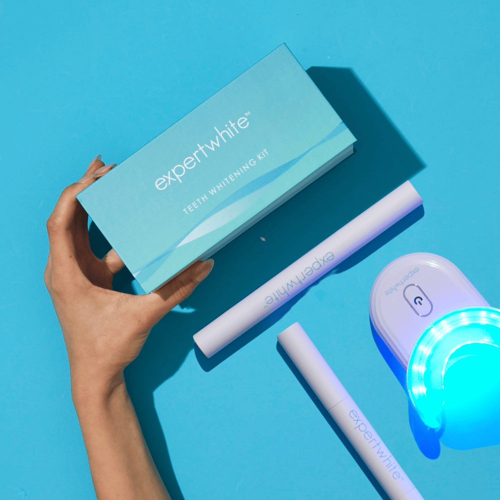 Expertwhite Teeth Whitening Kit LED Copy of Confidence! Teeth Whitening Kit (Brush-on Gels, LED Light)