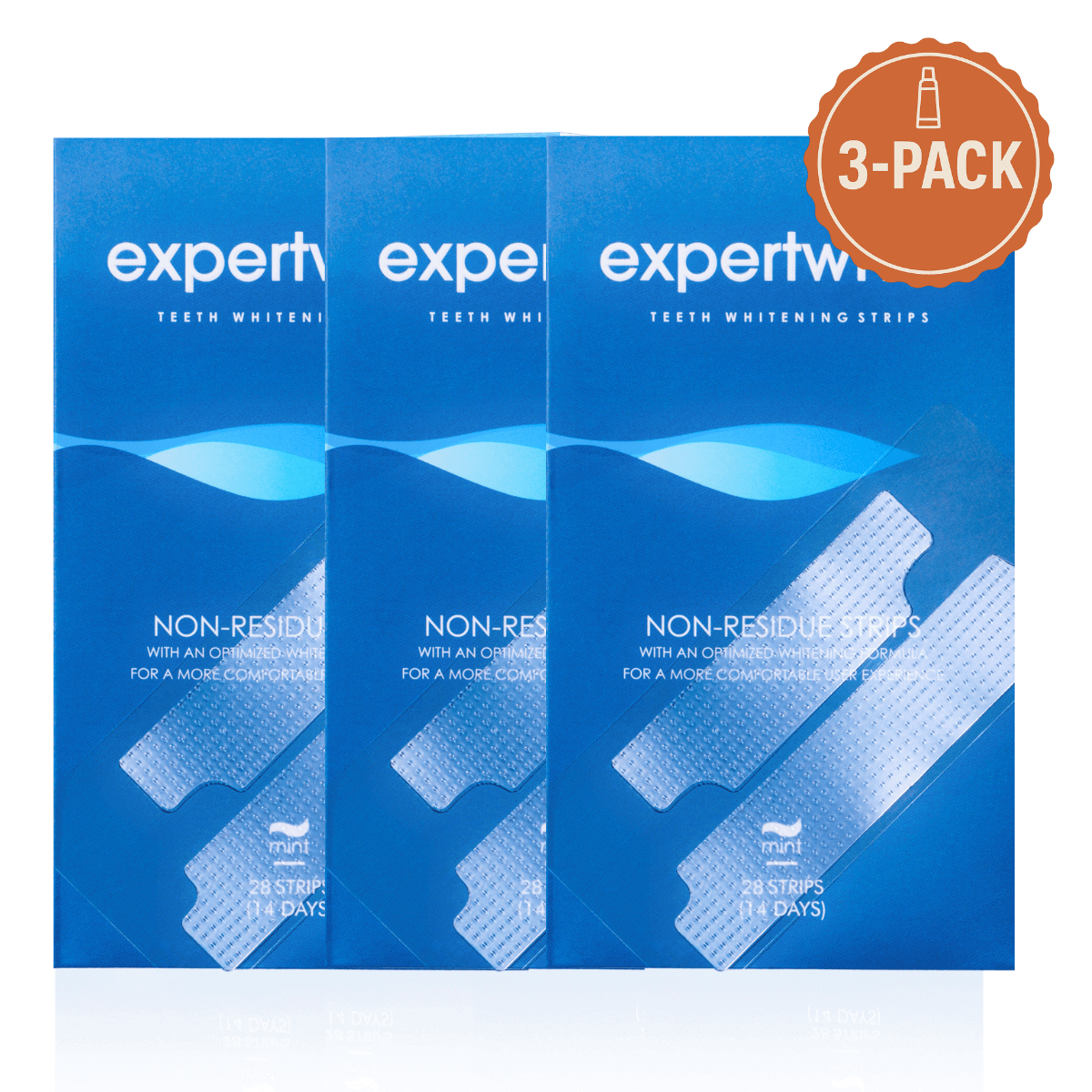 Expertwhite Teeth Whitening strips 3-Pack  (LIMITED 25% OFF) Instant Glow Strips