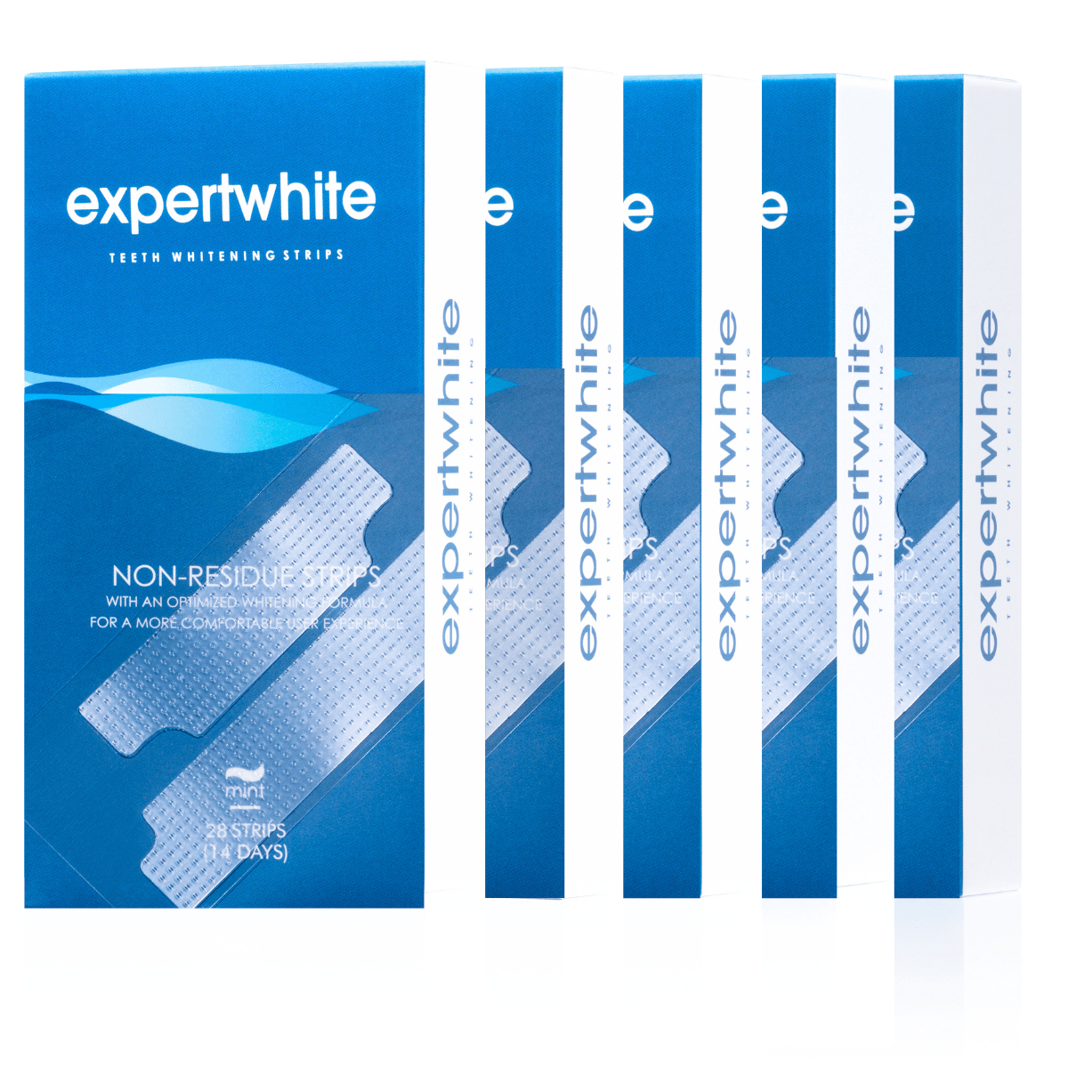 Expertwhite Teeth Whitening strips 5-Pack (SAVE 32% OFF) Max+ Instant Whitening Strips