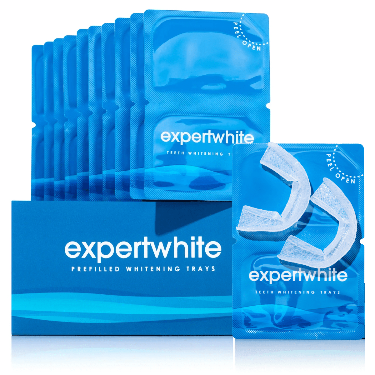 Expertwhite Teeth Whitening Trays Kit 1 Pack Ultra+ Prefilled Whitening Trays