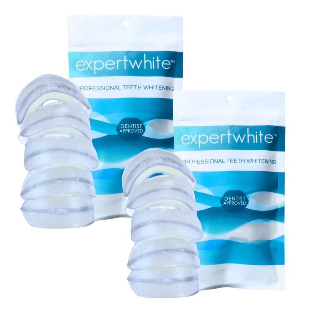 Expertwhite Teeth Whitening Trays Kit 10 Tray Pack - save 20% Expertwhite Preloaded+ Whitening Trays