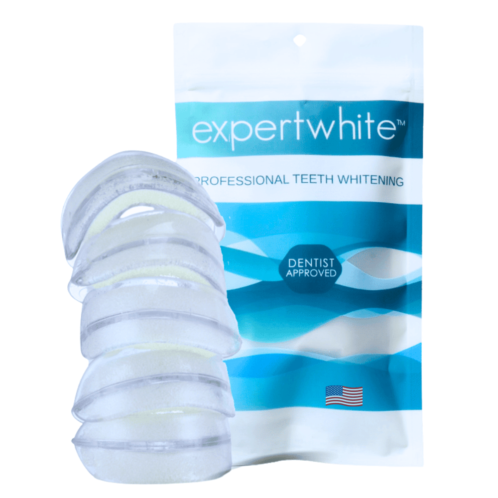 Expertwhite Teeth Whitening Trays Kit 5 Tray Pack Expertwhite Preloaded+ Whitening Trays