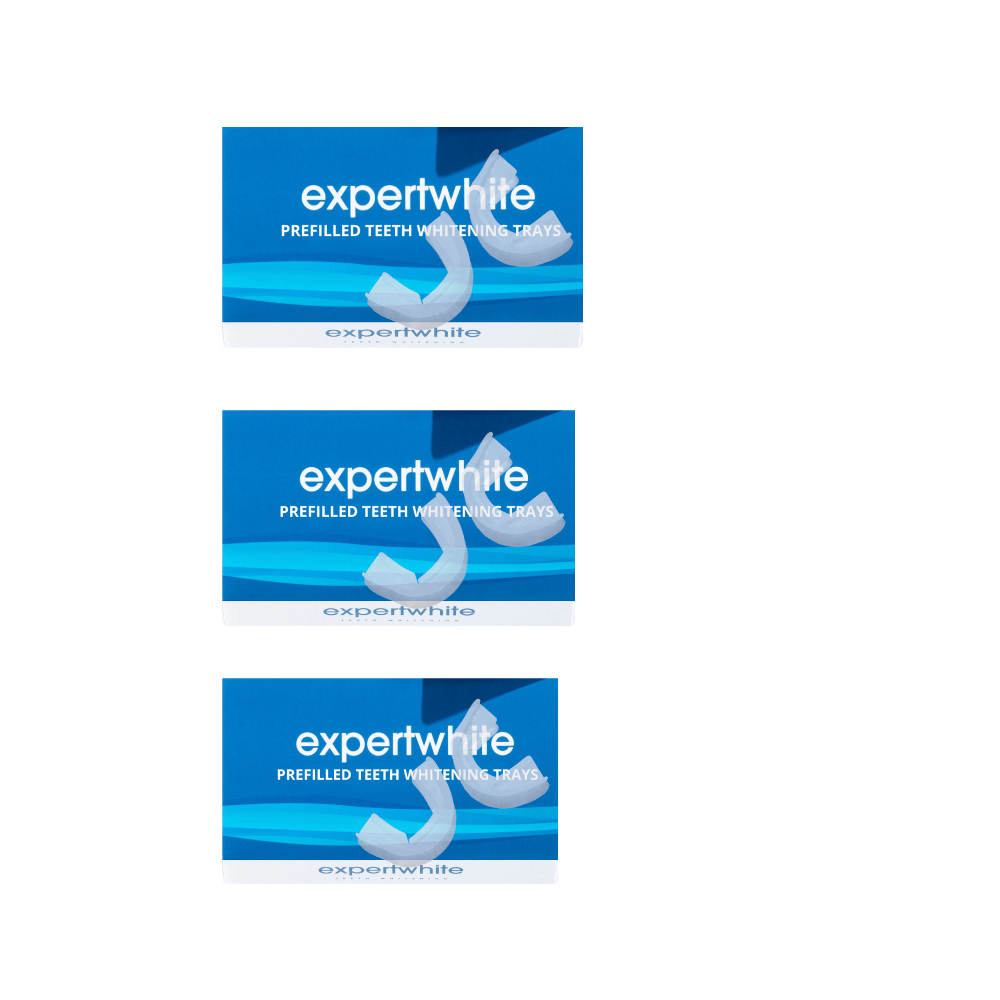 Expertwhite Teeth Whitening Trays Kit Three-pack (Save 15% Off) Max+ Instant Glow Whitening TRAYS