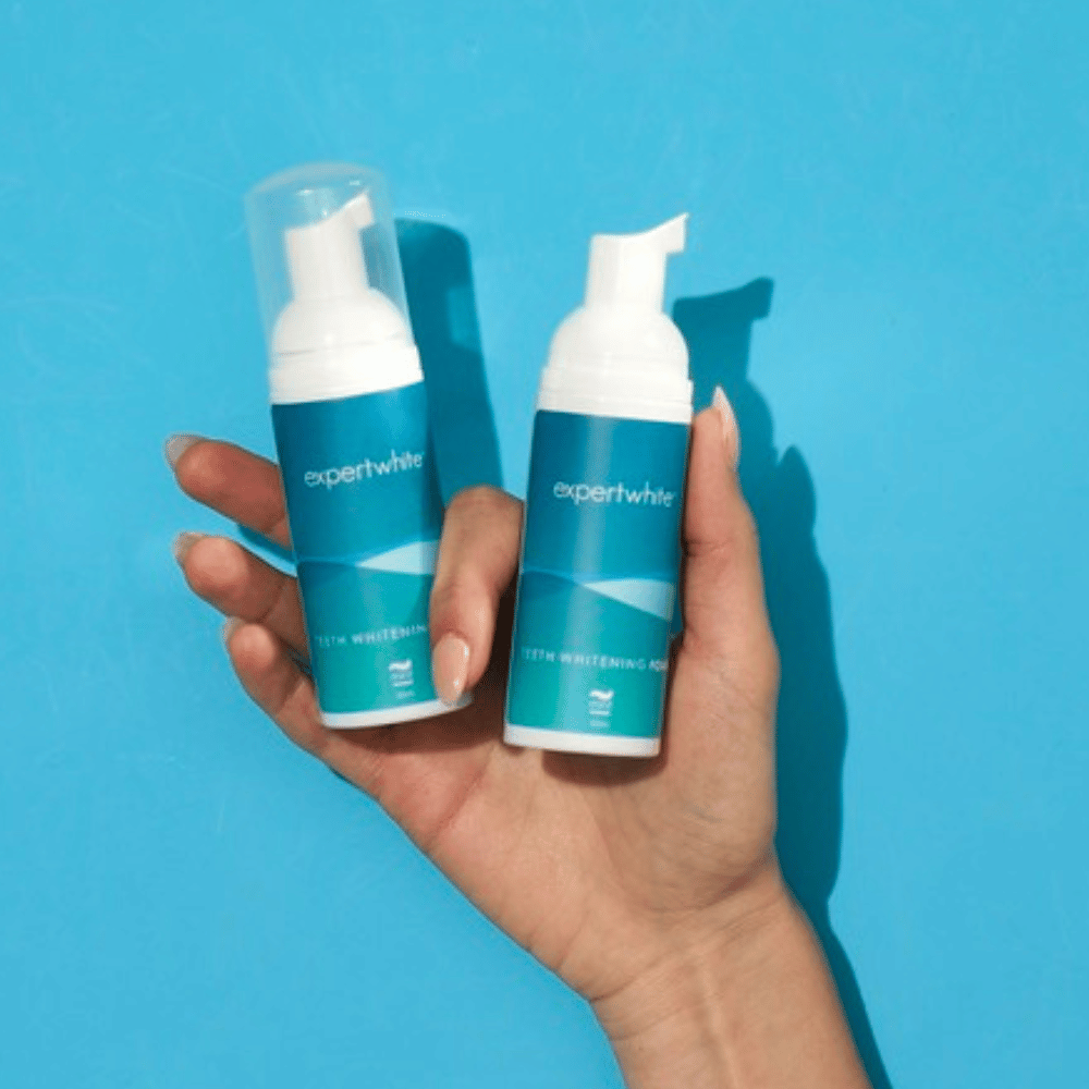 Expertwhite Aligner Retainer Cleaner 2 x Foam Pack (Save 20%) Expertwhite Foam for Aligner Cleaning and Daily Teeth Whitening