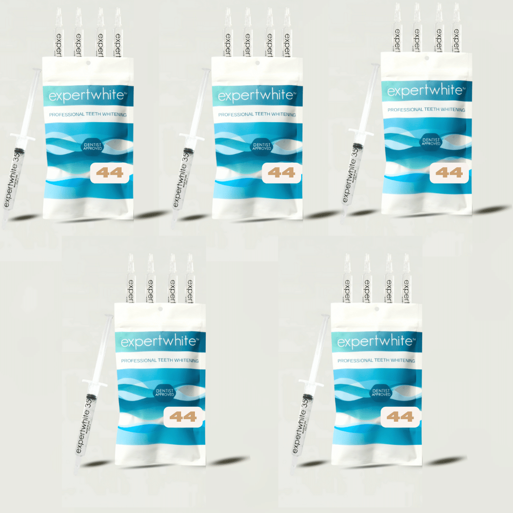 Expertwhitening Teeth Whitening Gels 20-Gels (SAVE 50%) 44% Teeth Whitening Gel (15-minutes)