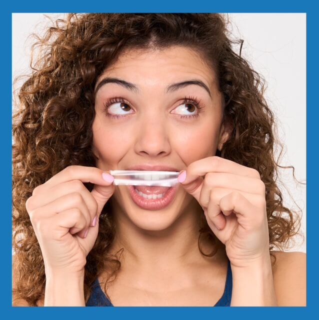 Max+ Instant Whitening Strips.