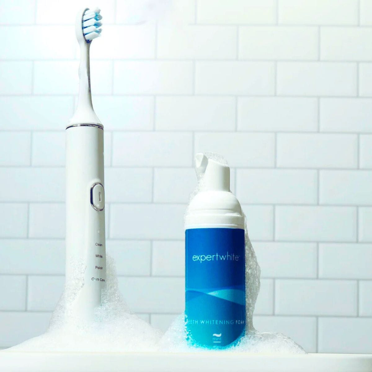 Expertwhite Aligner Retainer Cleaner Aligner & Retainer Cleaner + Whitening Foam – Freshen, Clean & Brighten USA| Expertwhite