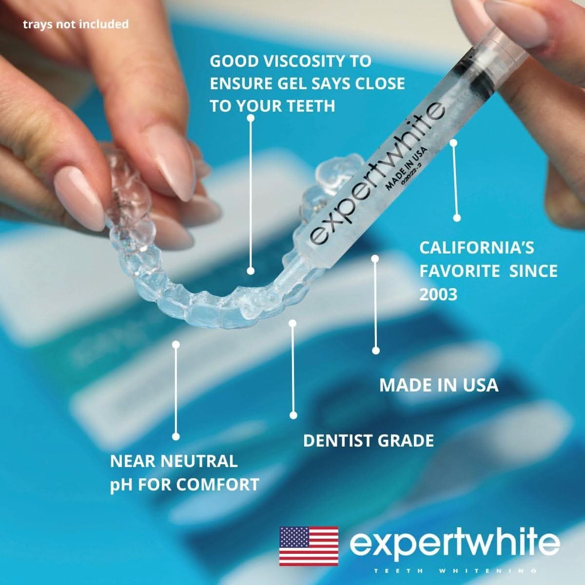 Expertwhite Teeth Whitening Expert White Aligner Gel – Carbamide Peroxide. Dentist-Grade.