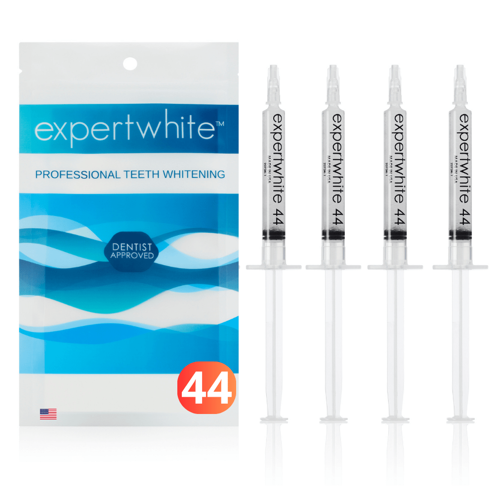 Expertwhite Teeth Whitening Gels 4-Gel Pack Expertwhite Ultra+ 44% Teeth Whitening Gel – (15-Minutes)