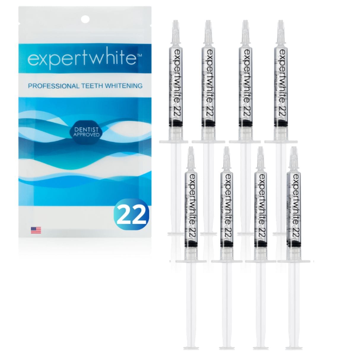 Expertwhite Teeth Whitening Gels 8-Gels Save 25% Teeth Whitening Gel USA 22CP Pro+ | Expertwhite
