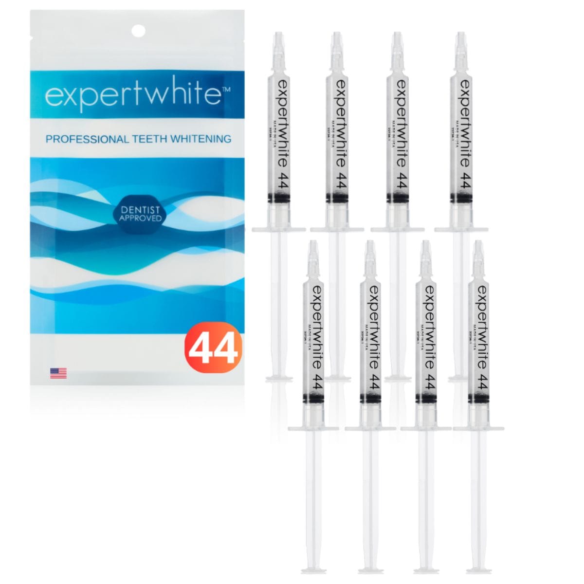 Expertwhite Teeth Whitening Gels Teeth Whitening Gel USA 44CP Ultra+ – 15-Minute Treatment (8 Gels) | Expertwhite