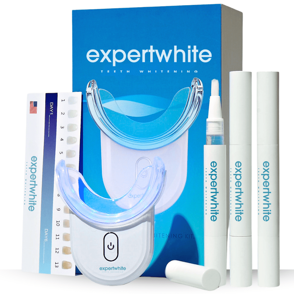 Expertwhite Teeth Whitening Kit LED One Kit Expertwhite Max+ Teeth Whitening Kit with LED Light