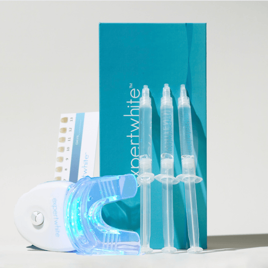 Expertwhite Teeth Whitening Kit One Kit Expertwhite Teeth Whitening Starter Kit ( Blue LED Accelerator Light with Universal Tray & Gel)