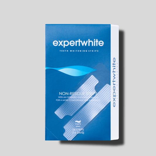 Expertwhite Teeth Whitening strips 1-pack (28 Strips 14 Treatments Upper and lower) STRIPS: GloUp Max 12% Hydrogen Peroxide Teeth Whitening Strips