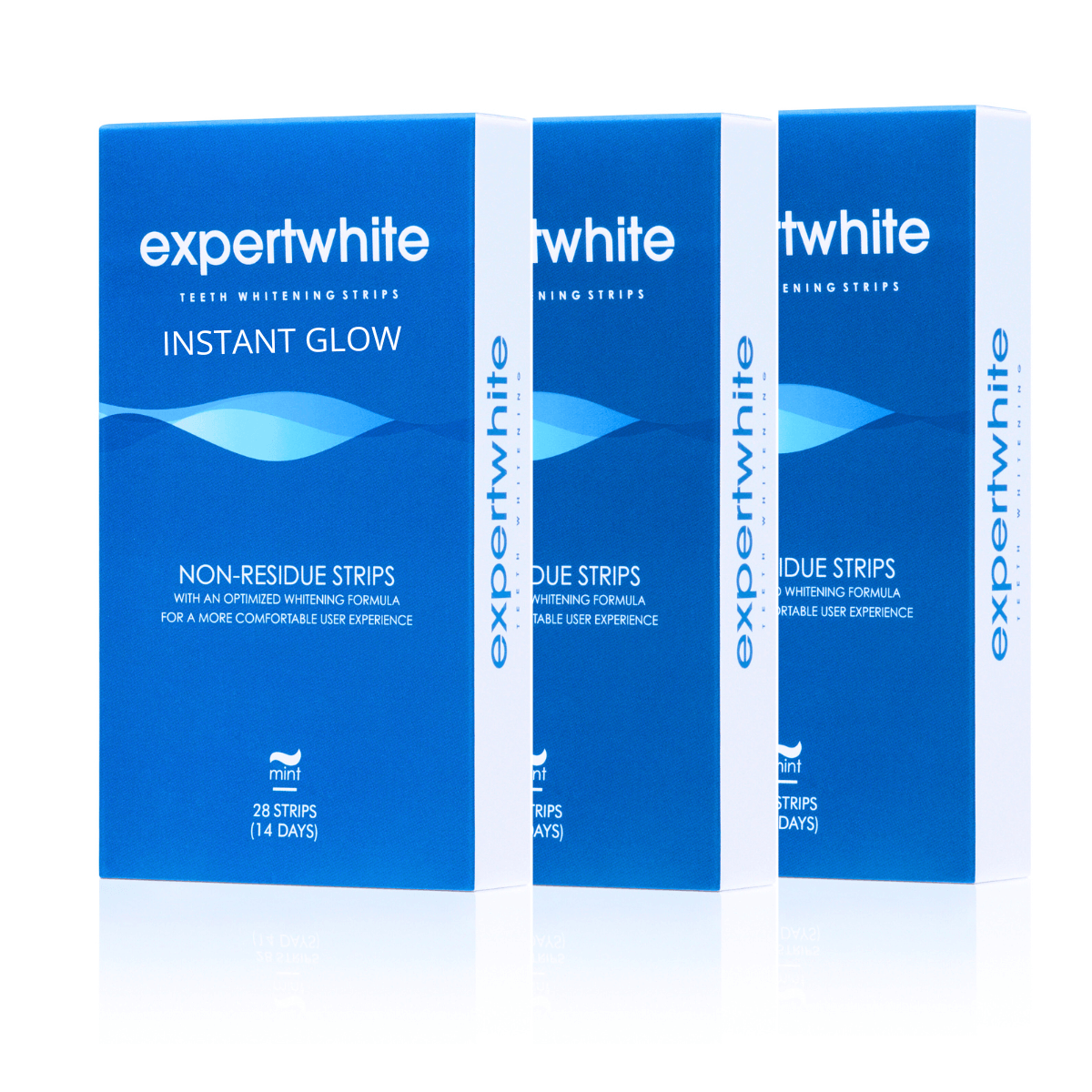 Expertwhite Teeth Whitening strips 3-Pack (Save 30% OFF) Expertwhite Max Glow Teeth Whitening Strips