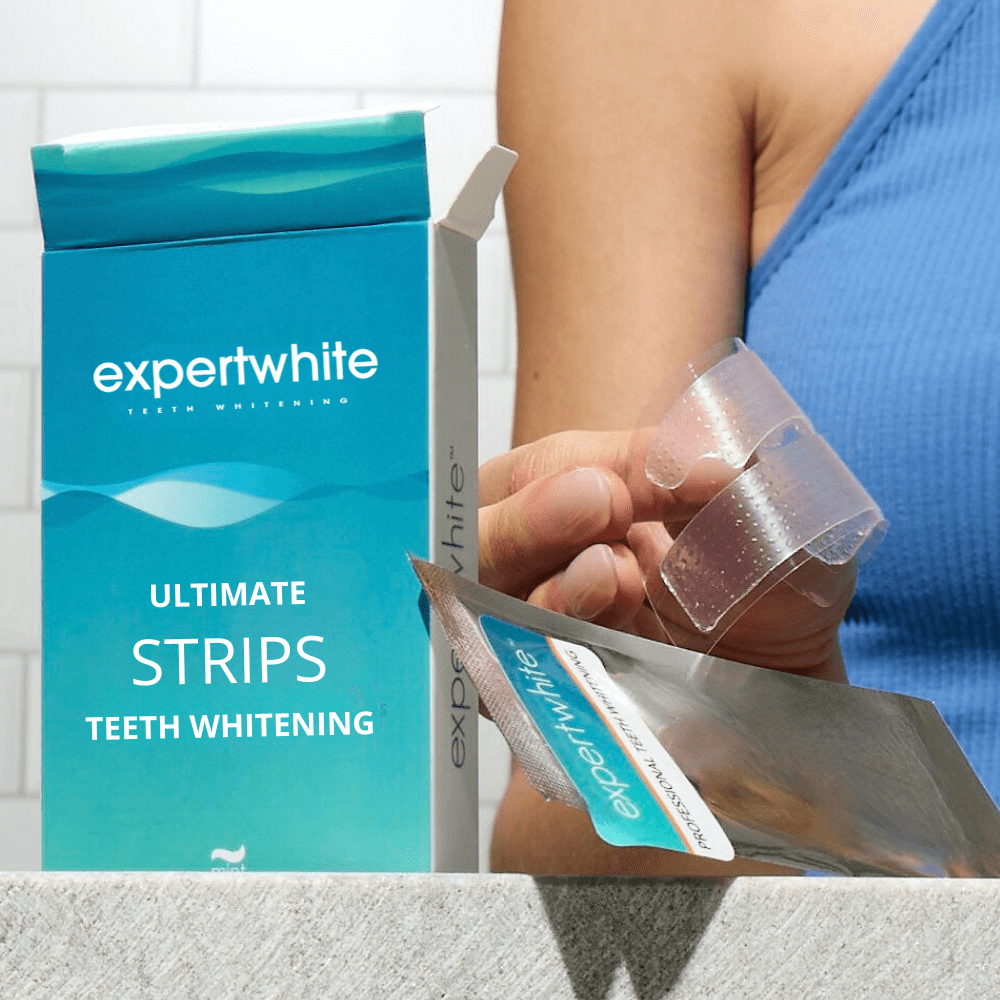 Expertwhite Teeth Whitening strips EXPERT WHITE STRIPS:  GloUp Max Advanced  Teeth Whitening Strips