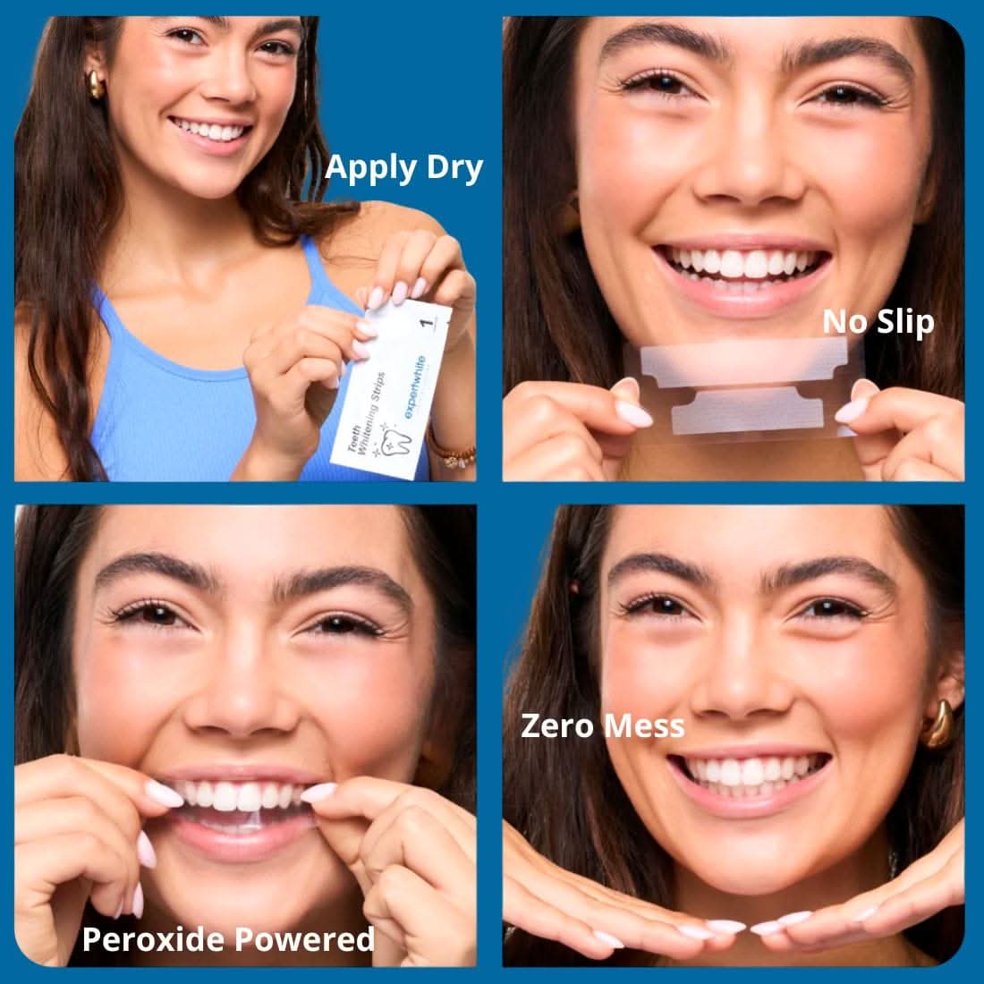 Expertwhite Teeth Whitening strips Expertwhite DryFit Teeth Whitening Strips