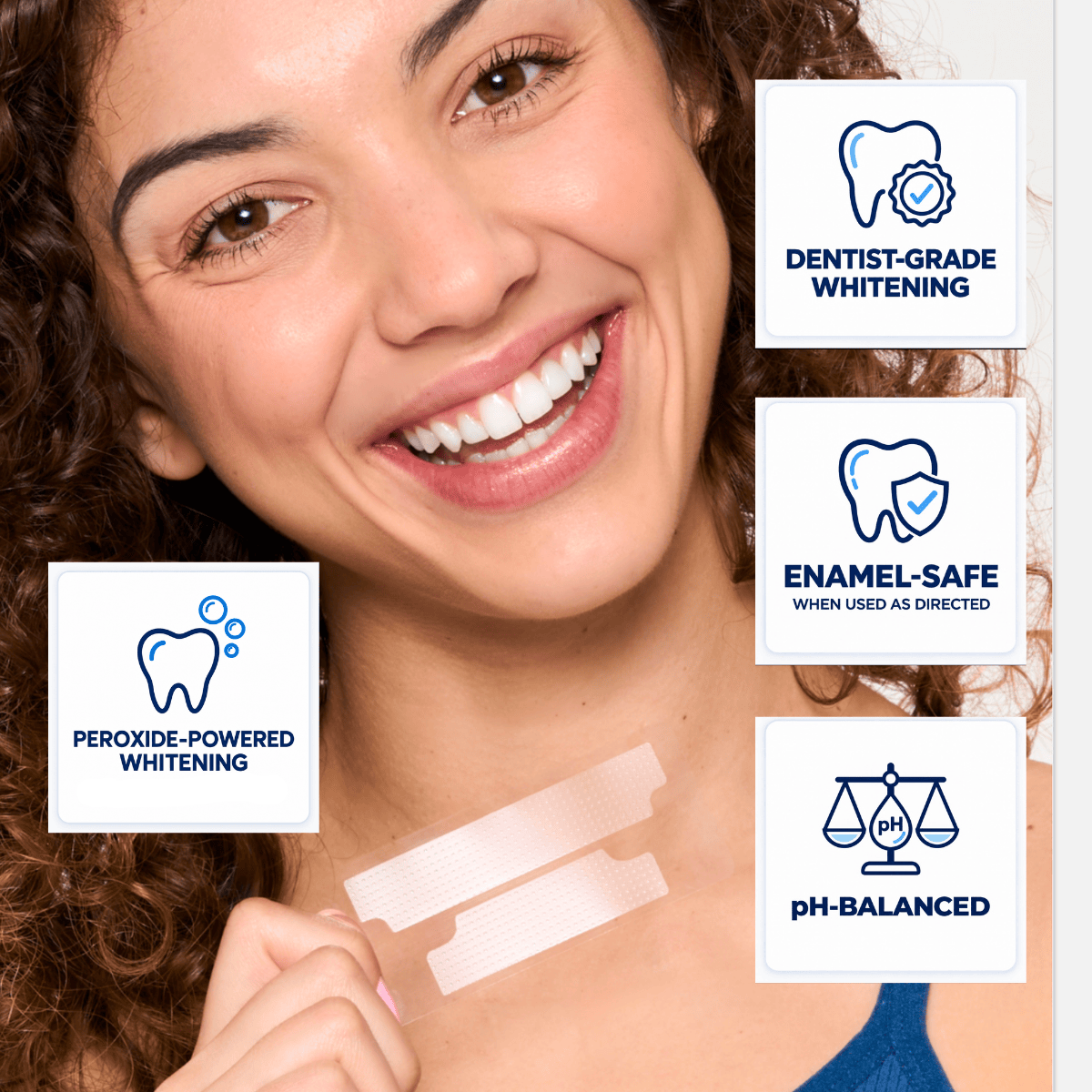 Expertwhite Teeth Whitening strips THE STRIPS™ — For a Brighter Whiter Smile in 30-minutes.