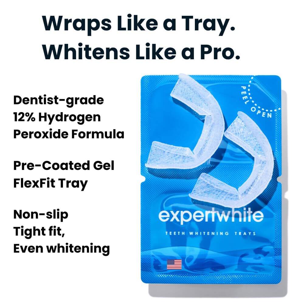 Expertwhite Teeth Whitening Trays Expertwhite FlexFit™ 12%HP Prefilled Teeth Whitening Trays