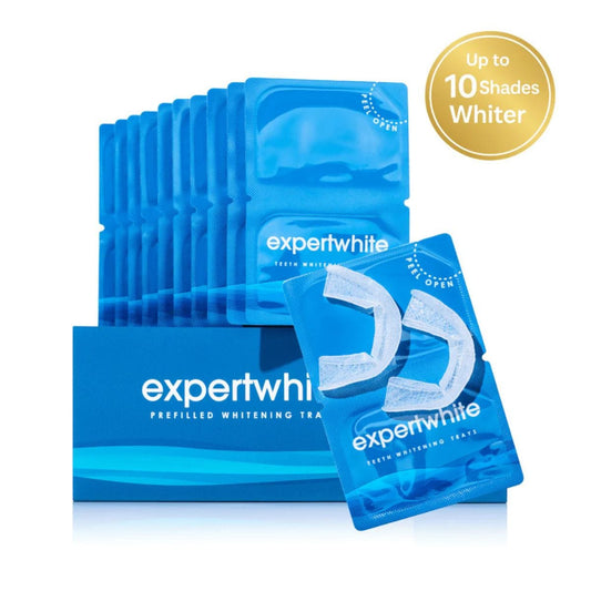 Expertwhite Teeth Whitening Trays One-pack Prefilled Teeth Whitening Trays USA - 12%HP  – Expertwhite