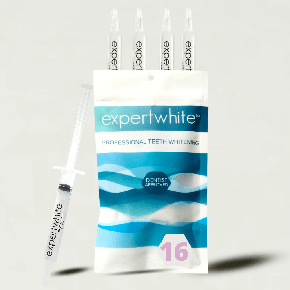  Expertwhite Teeth Whitening Gels 16%Carbamide Peroxide Gel (60-minutes) for sensitive teeth.