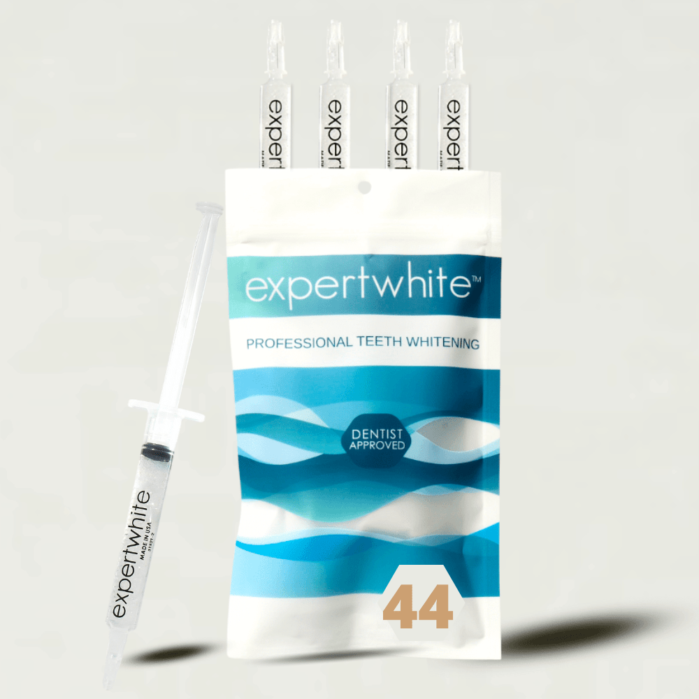 Expertwhite Teeth Whitening Gels 44% Teeth Whitening Gel (15-minutes) Best Tooth bleach gel syringe product Carbamide Hydrogen Peroxide